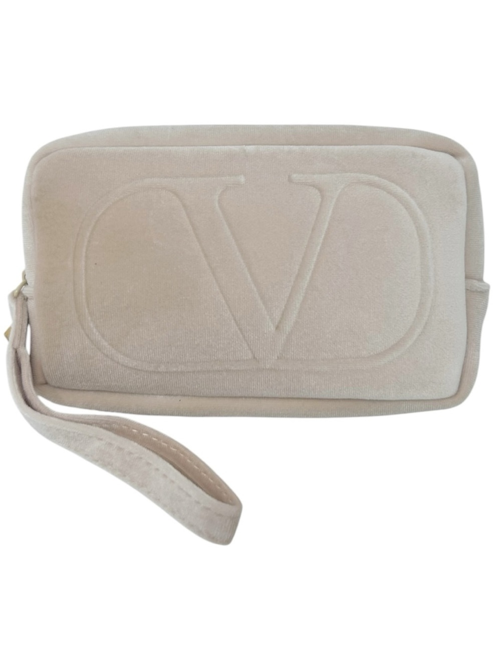 Valentino Beauty Velvet Pouchette Wristlet
